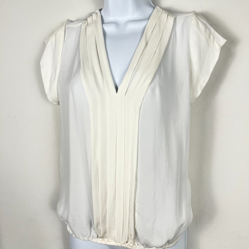 Joie Silk V-Neck Blouse